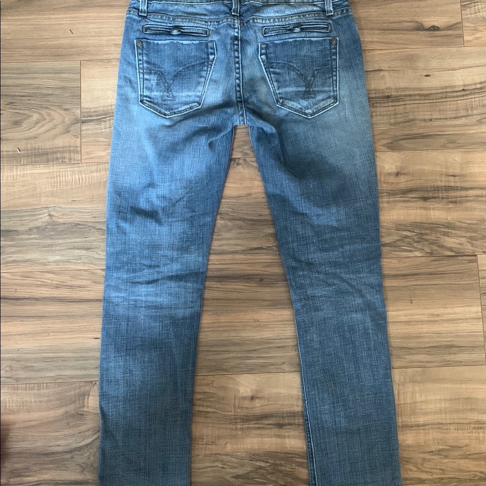 Vigoss Distressed Cropped Skinny Jeans